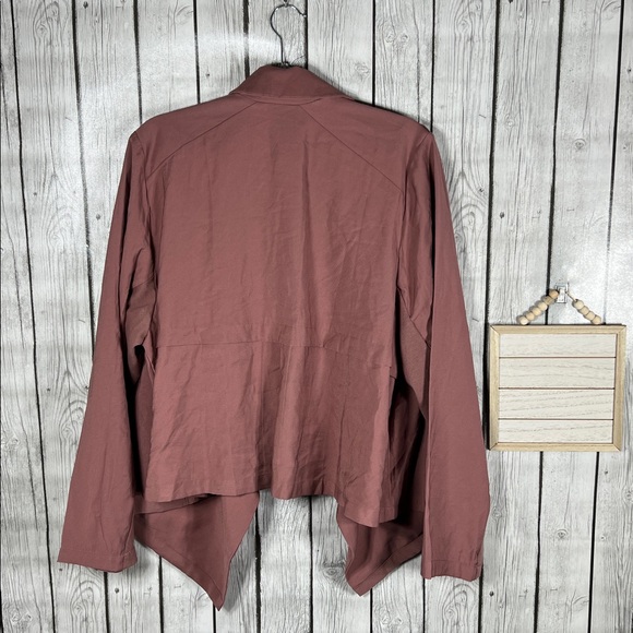 Torrid Twill Drape Front Jacket Size 3 - Picture 12 of 16